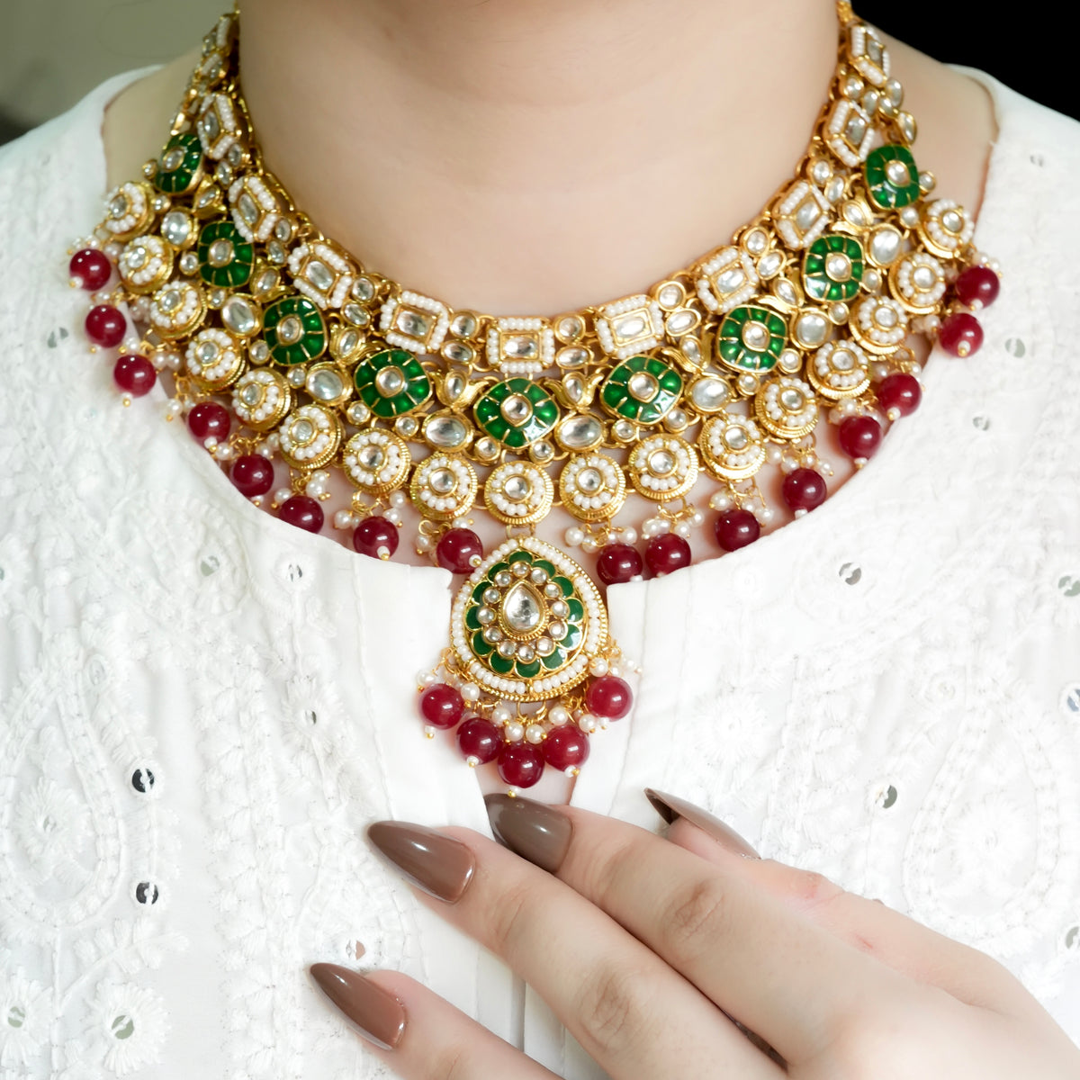Gul Bridal Necklace Set