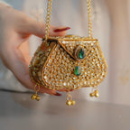 Mini Kundan Clutch