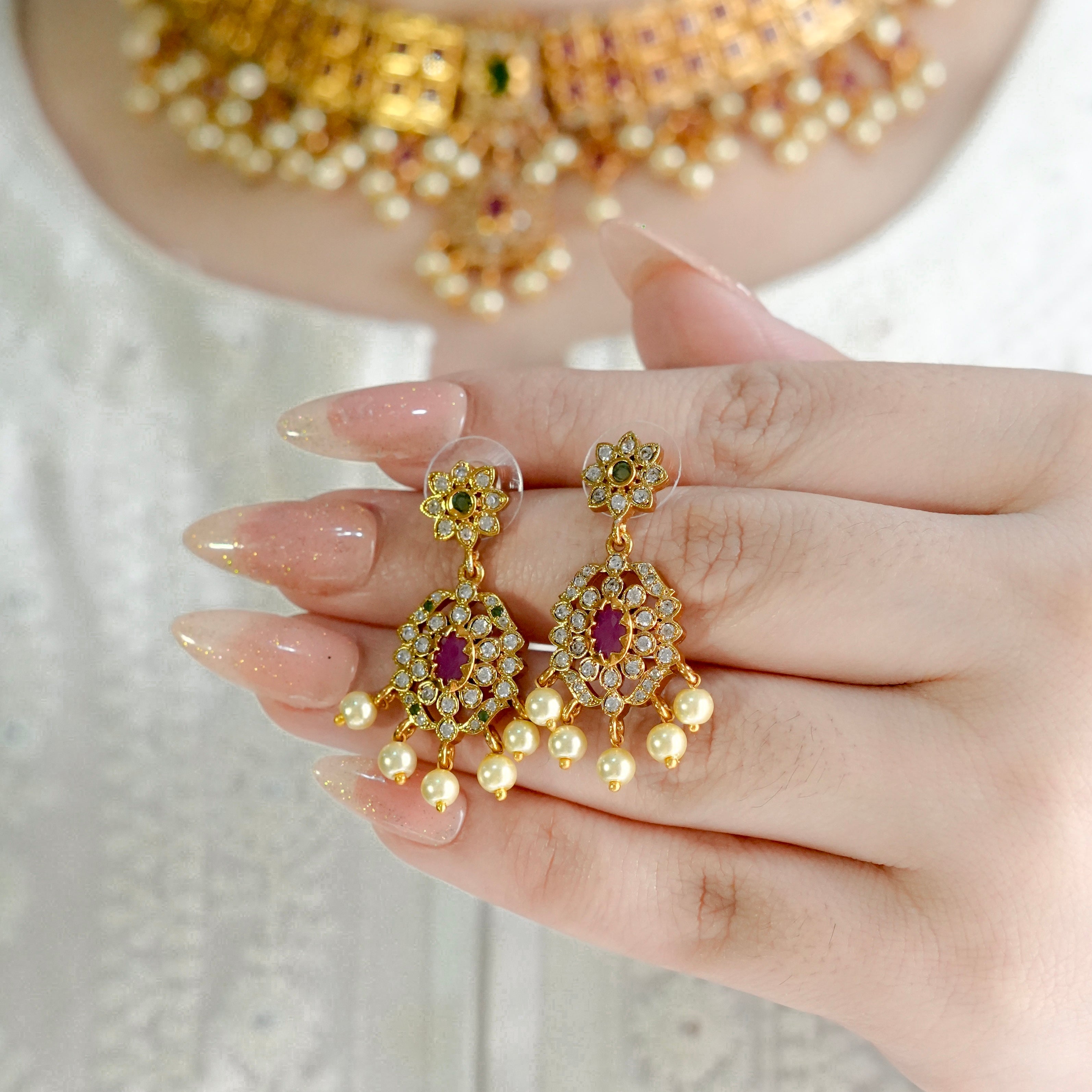 Regal Charm Necklace Set