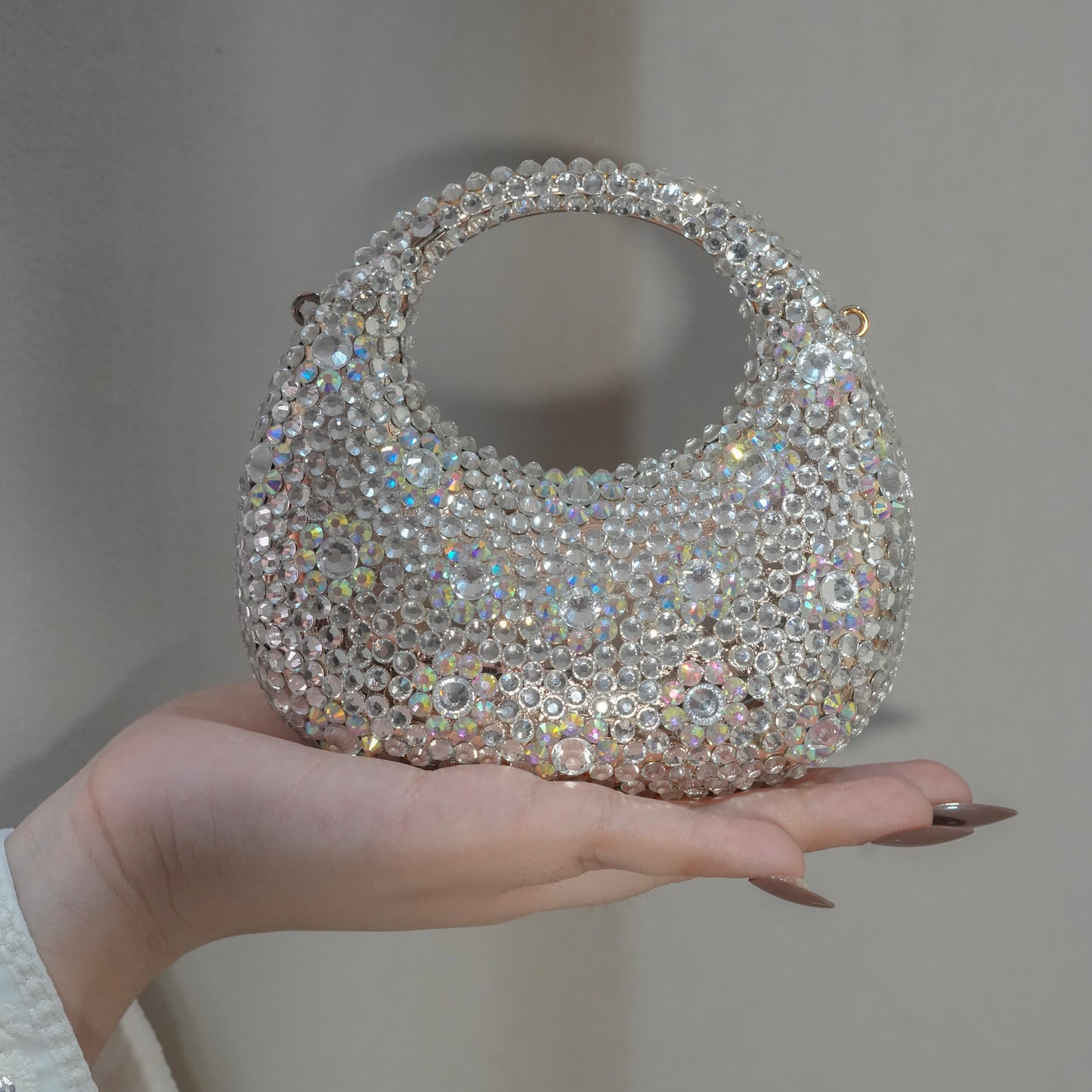 Crescent Luxury Clutch