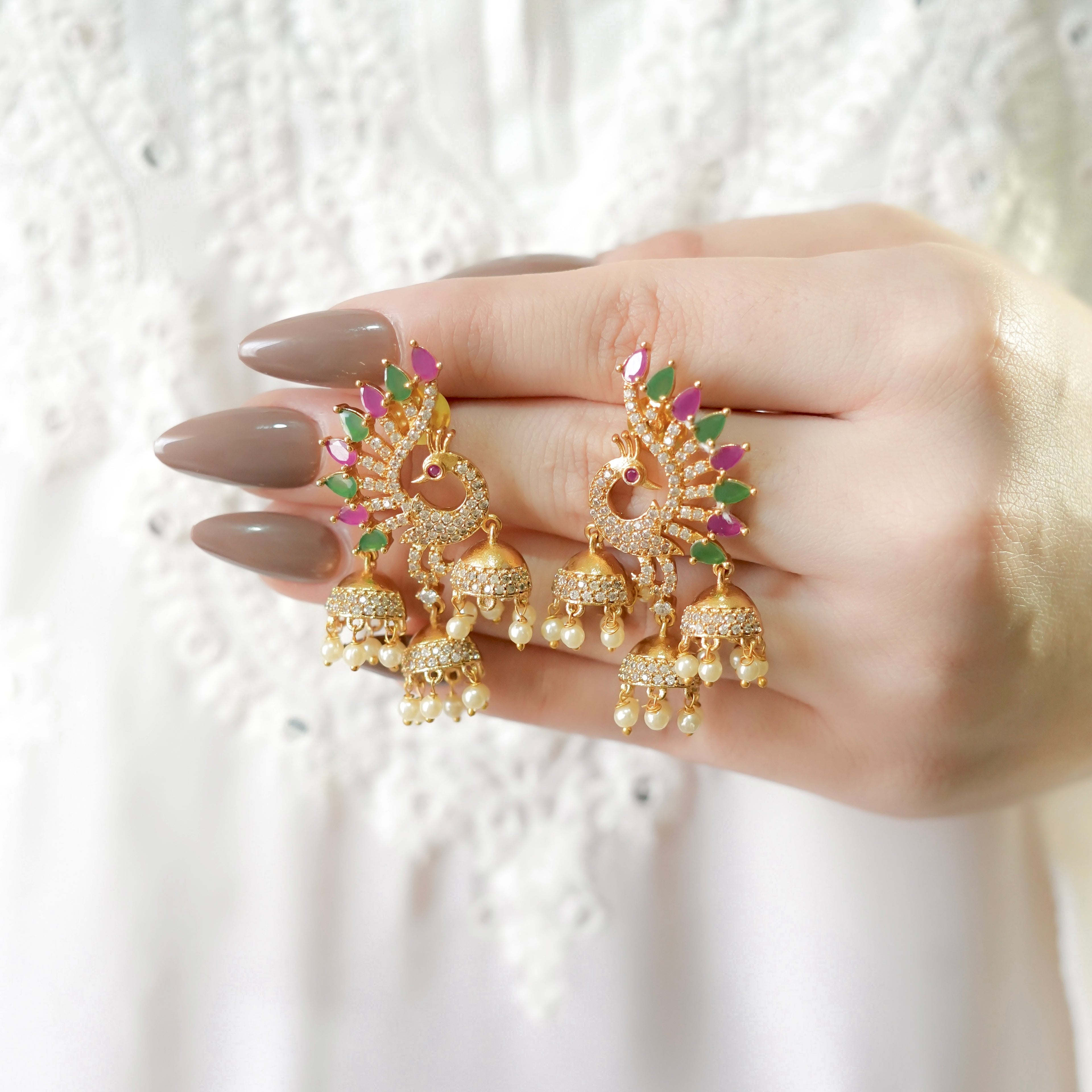 Peacock Dream Earrings