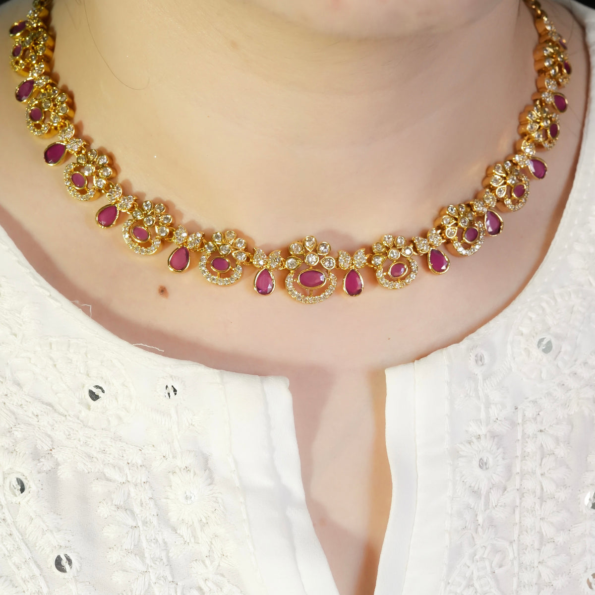 Antique Charm Necklace Set