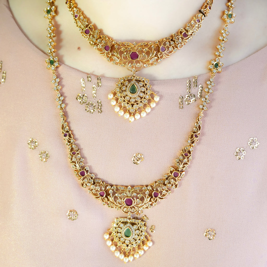 Golden Aura Double Layer Set