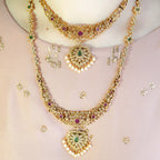 Golden Aura Double Layer Set