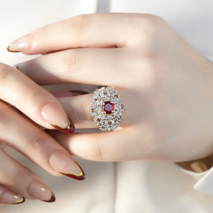 Gold-Plated Adjustable Ring