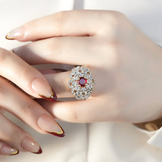 Gold-Plated Adjustable Ring