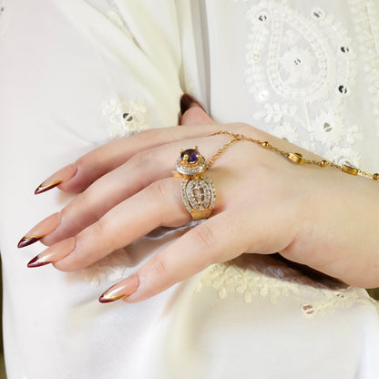 Gold-Plated Ring(Adjustable)