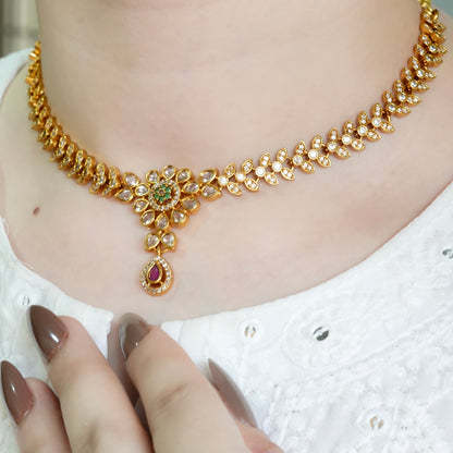 Sapphire Necklace Set