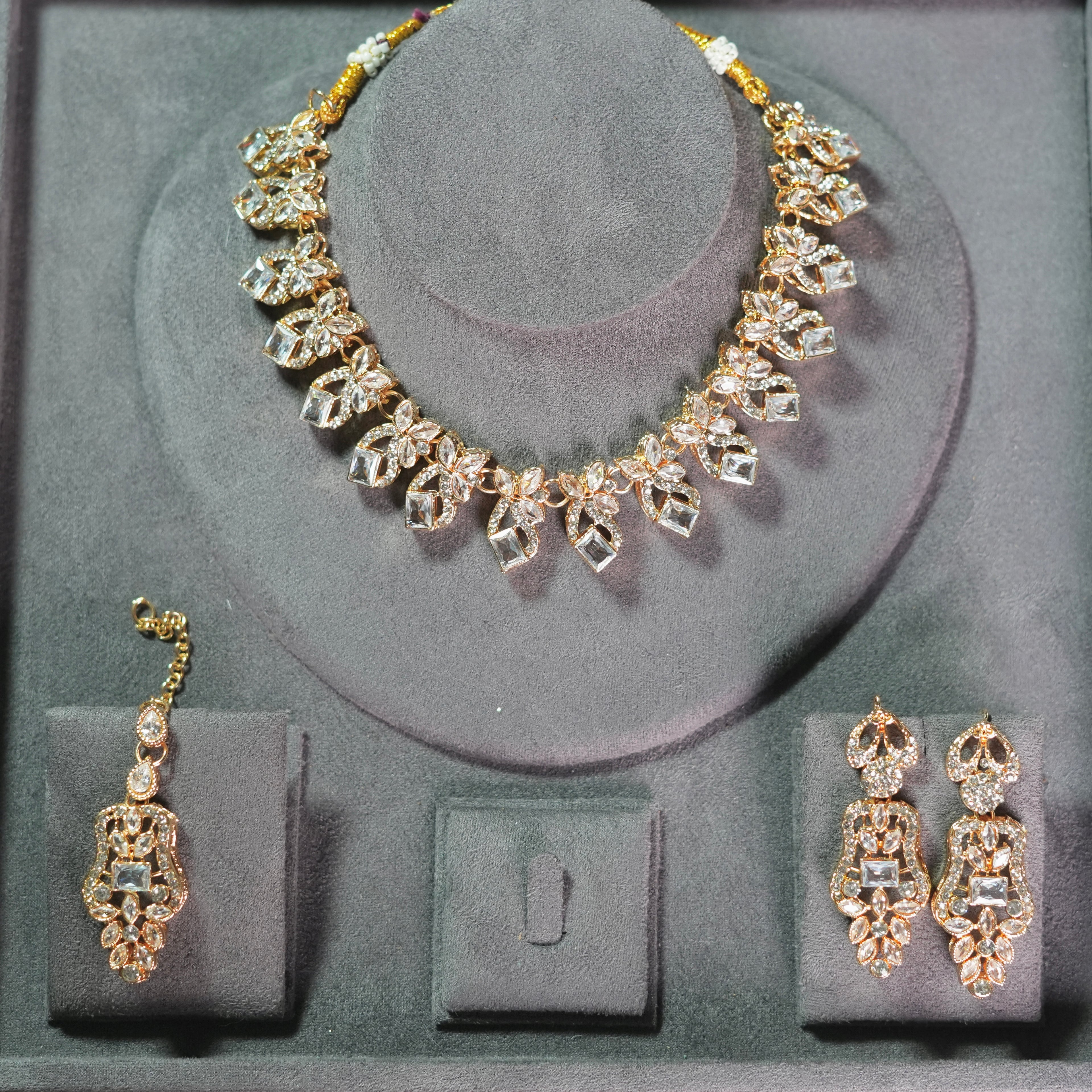 Midnight Glam( Golden- White)