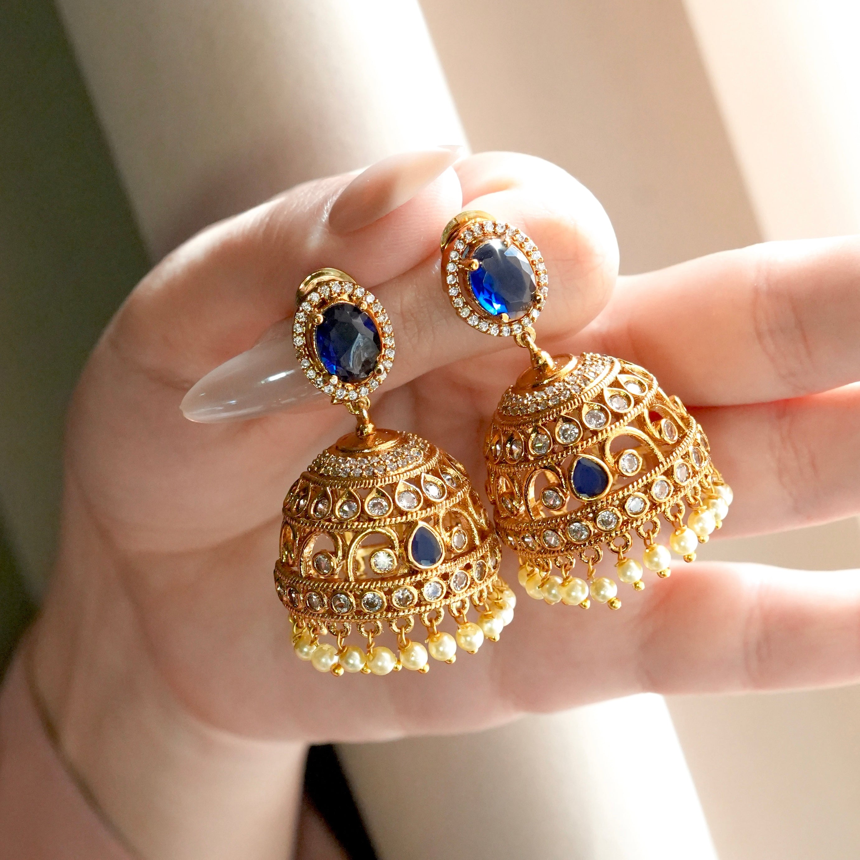 Royal Ember Jhumki
