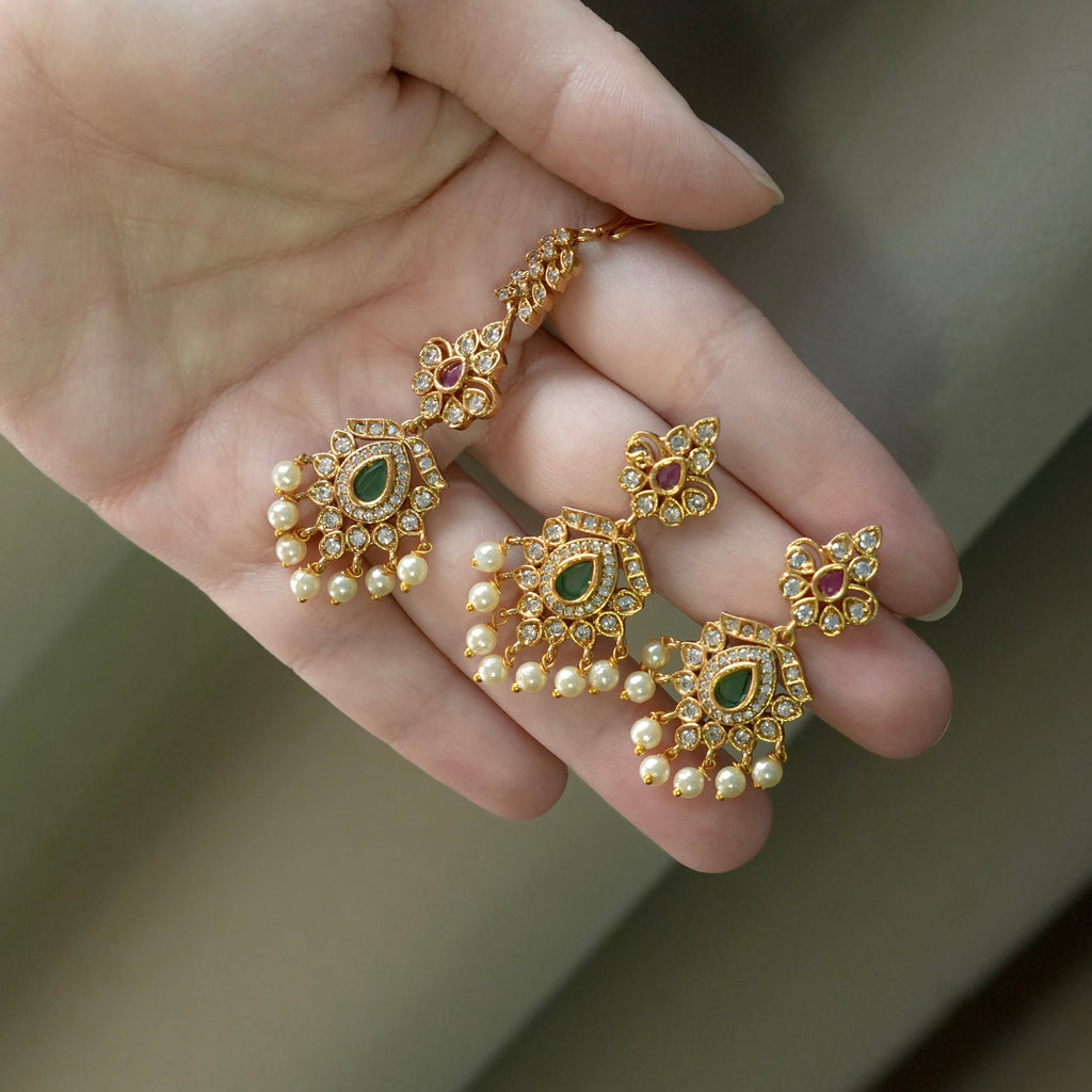 Golden Aura Double Layer Set