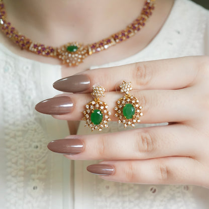 Opal Necklace Set