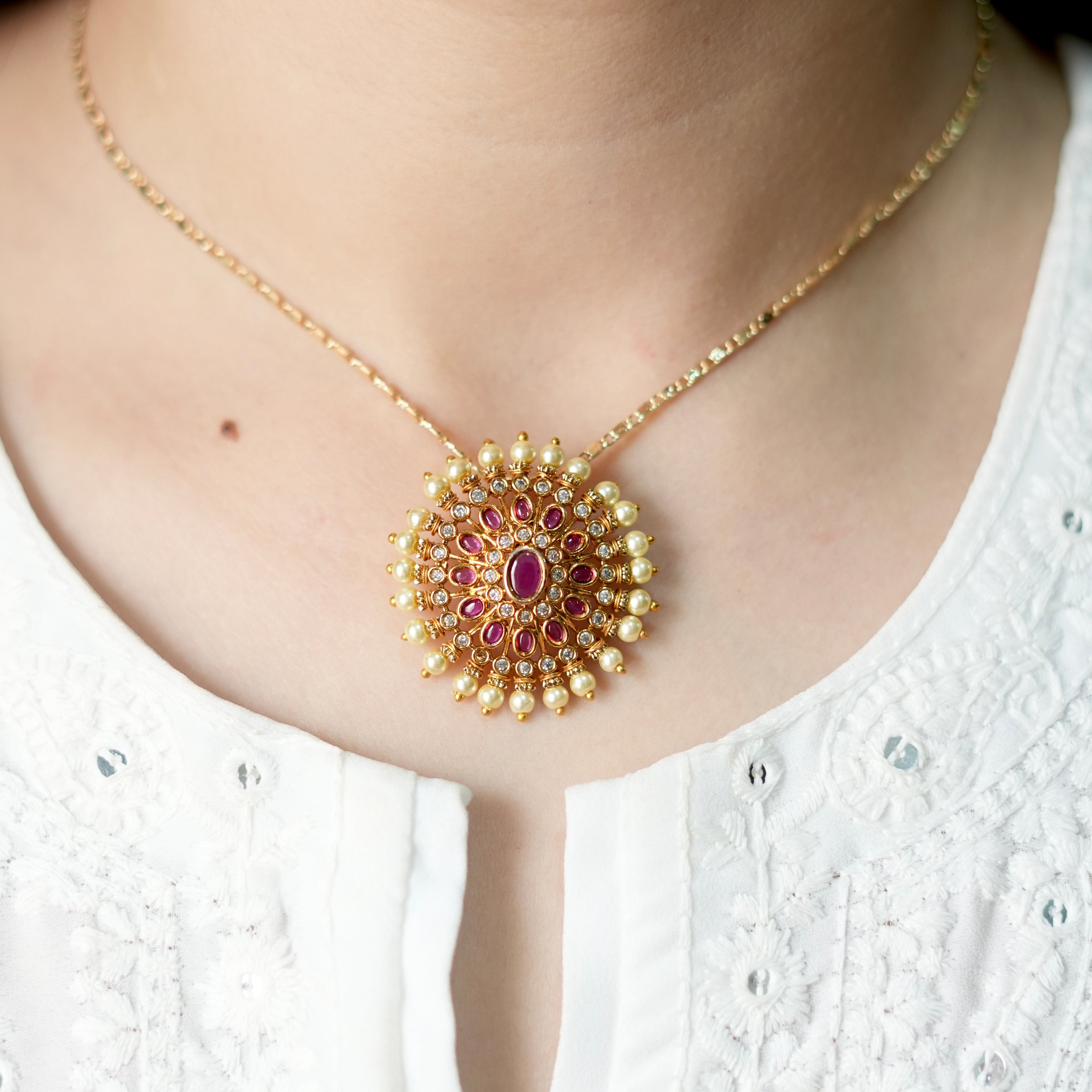 South Indian Locket Set