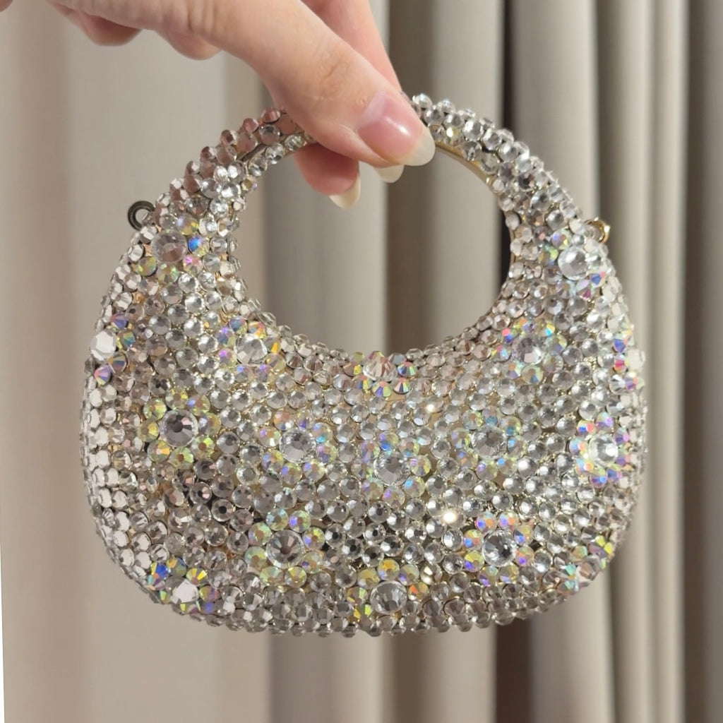 Crescent Luxury Clutch