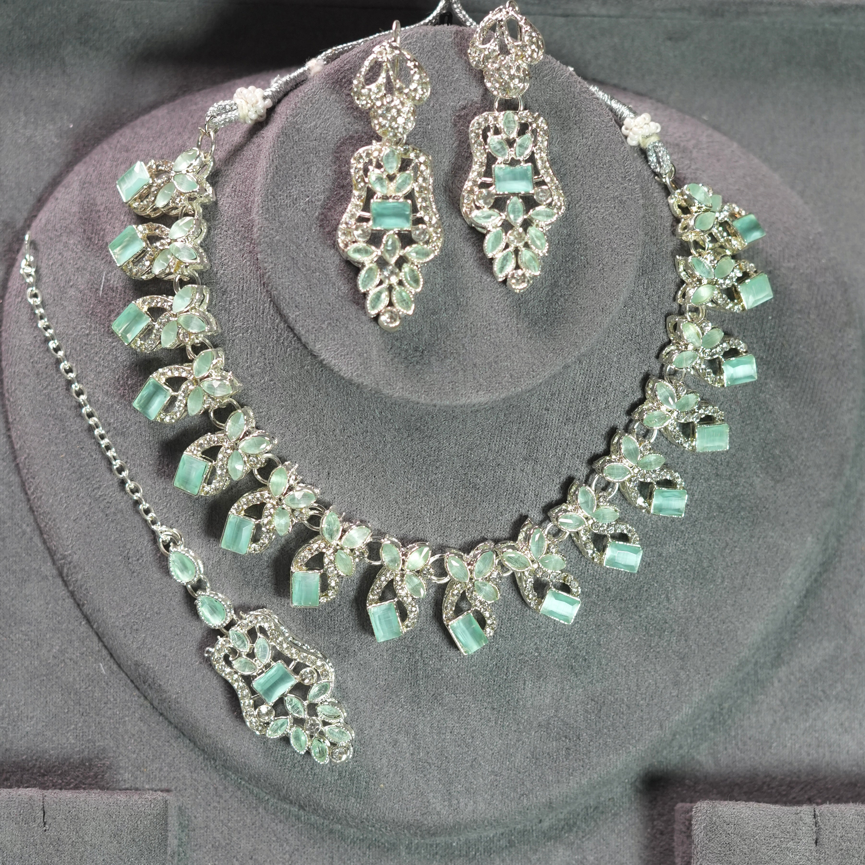 Midnight Luxé(Silver-Green)