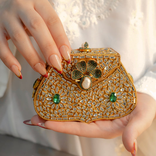 Kundan Clutches(Large Size)