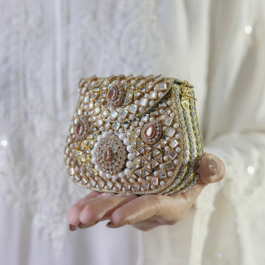 Kundan Clutch (Medium Size)