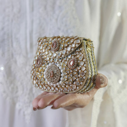 Kundan Clutch (Medium Size)