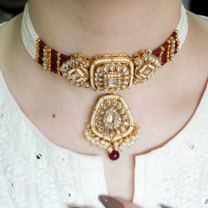 Sheesh Necklace Set