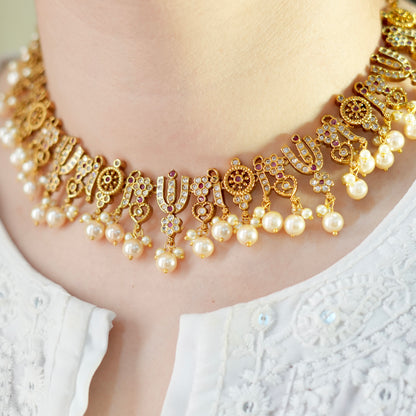 Regal Bridal Set(only Malaa Set) (Micro-Gold Plated)