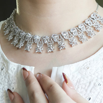 Crystal Glow Necklace Set