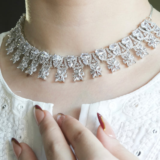Crystal Glow Necklace Set