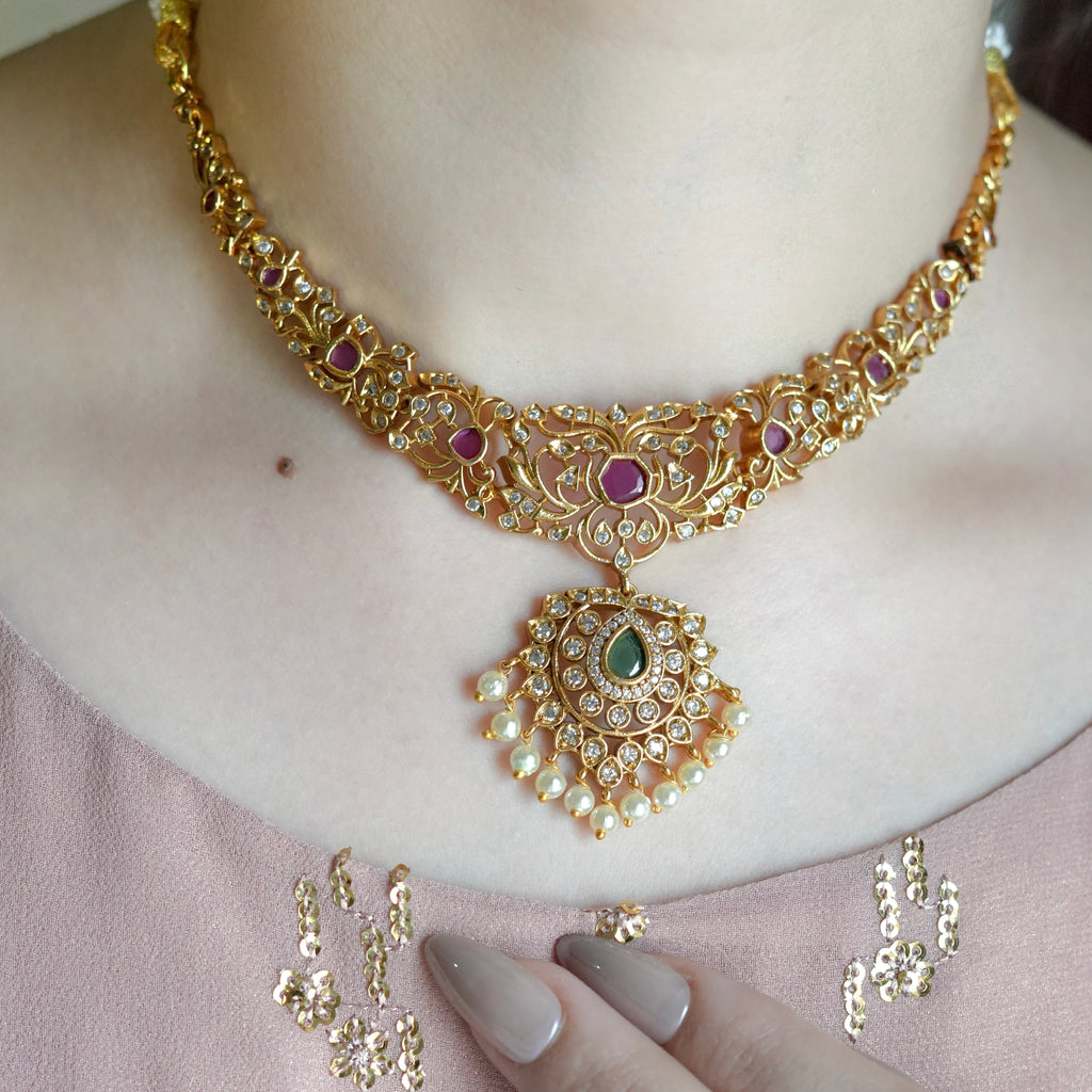 Golden Aura Double Layer Set