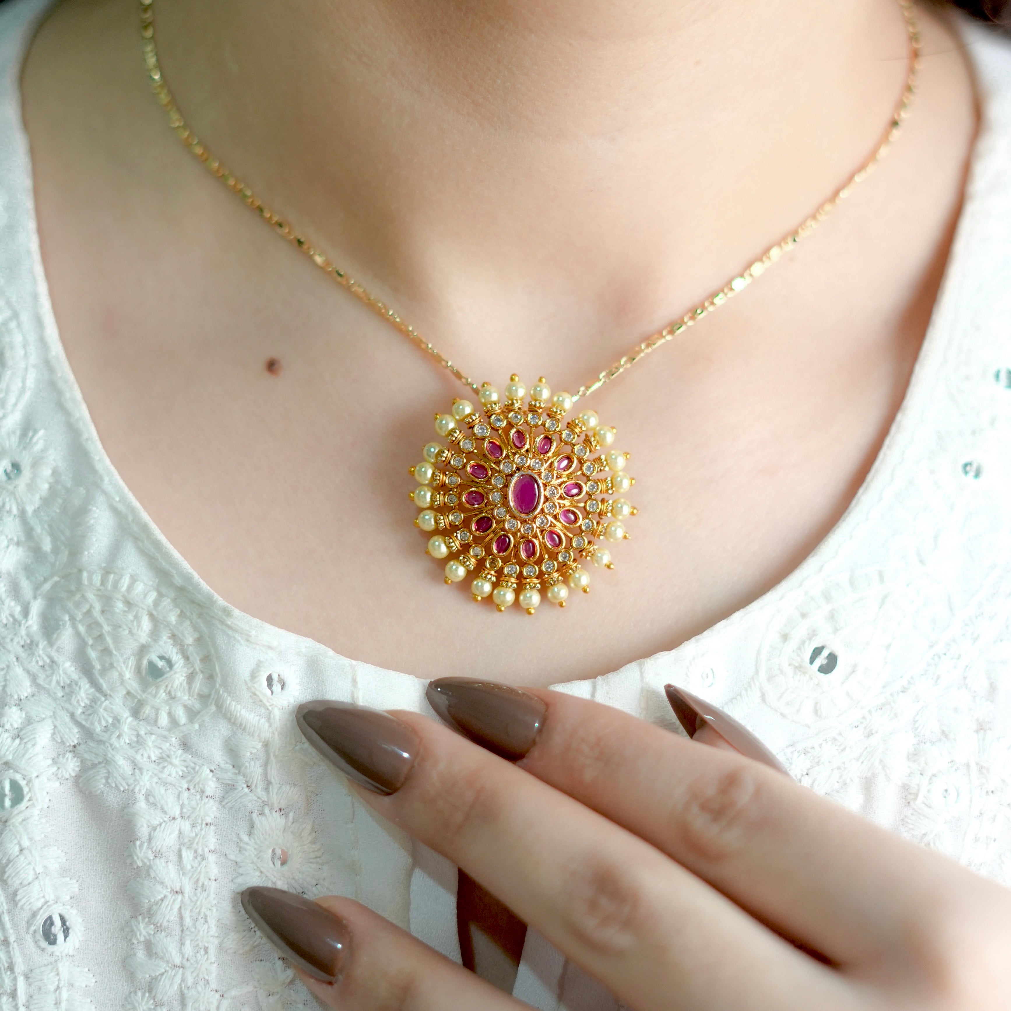 South Indian Locket Set