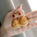 Ruby Ember Jhumki