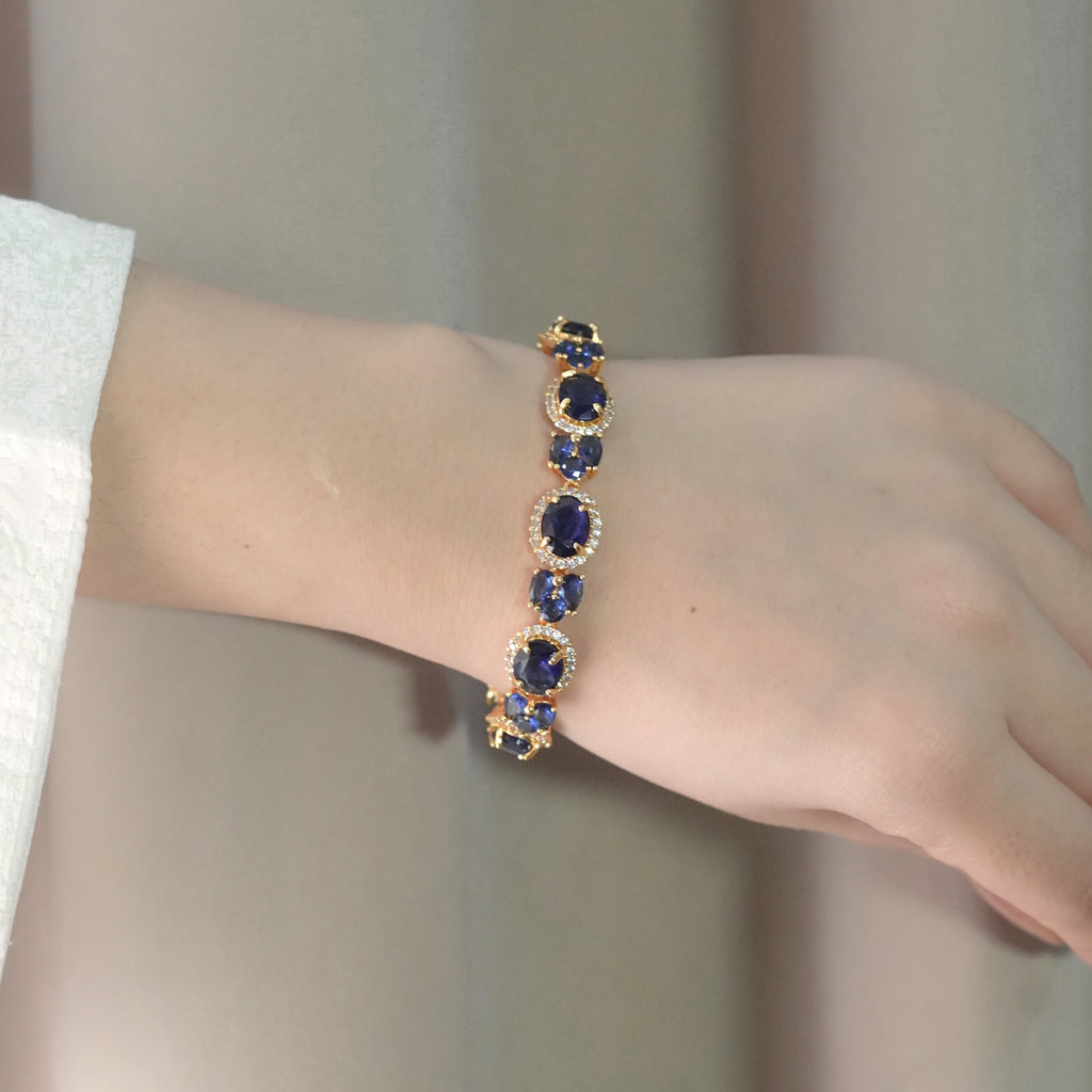Azure Gold Bracelet