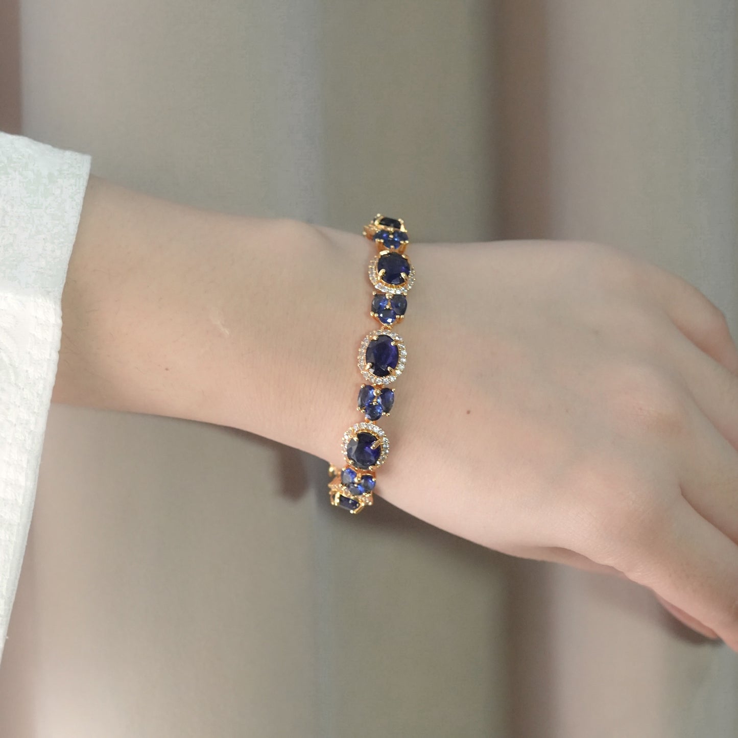 Azure Gold Bracelet