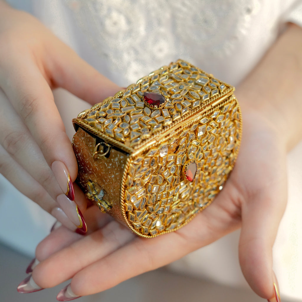 Mini Kundan Clutch
