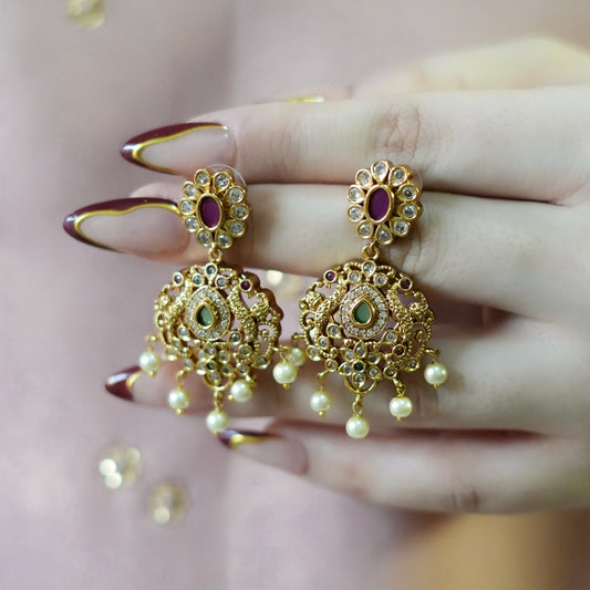 Micro Gold-Plated Earrings
