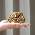 Mini Kundan Clutch