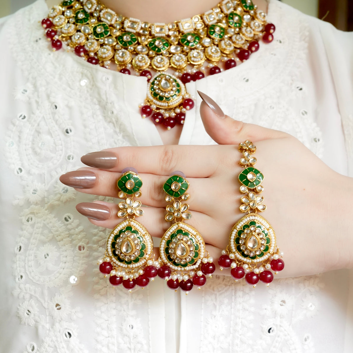 Gul Bridal Necklace Set