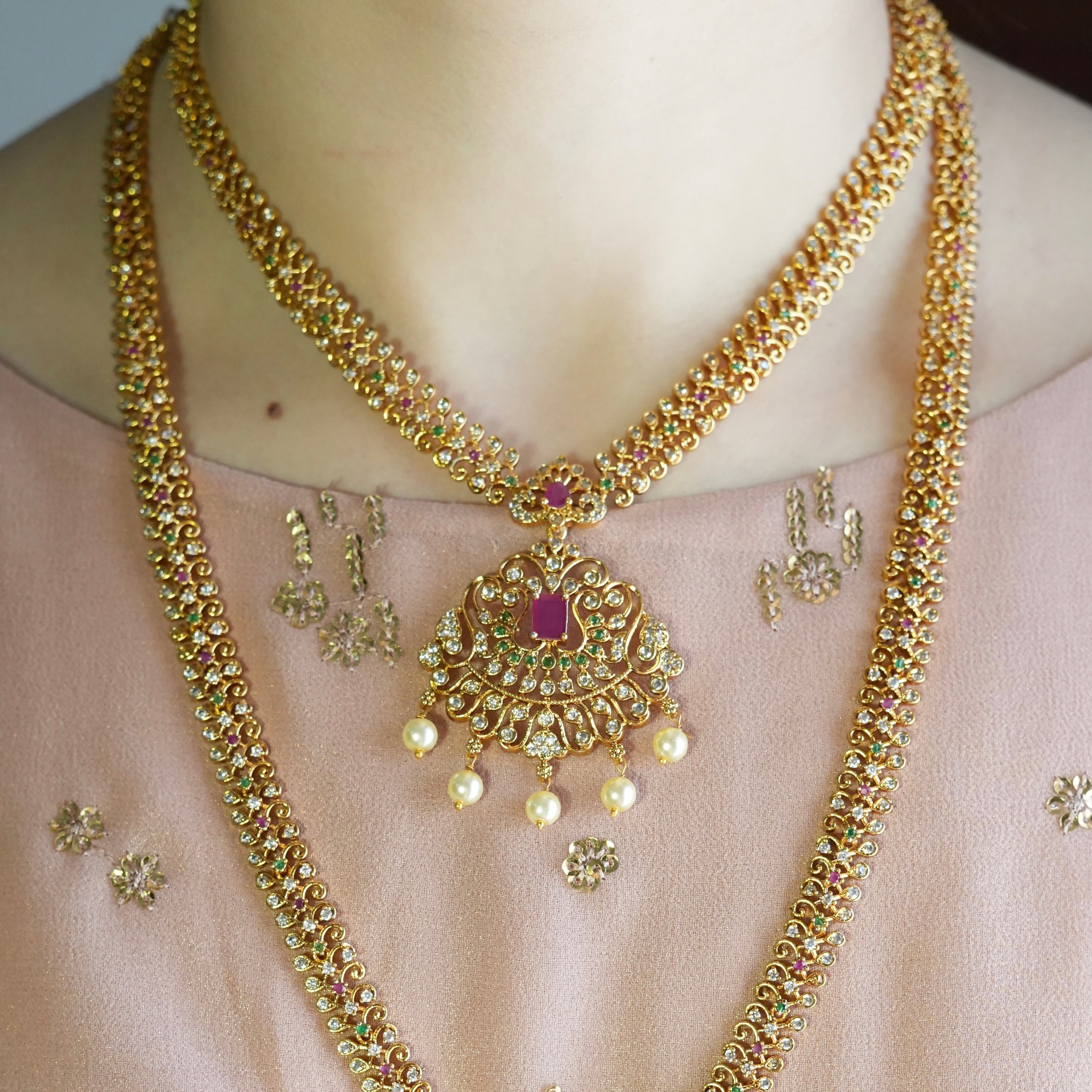 Double Layer Bridal Set