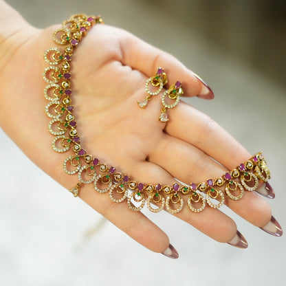 Petal Necklace Set