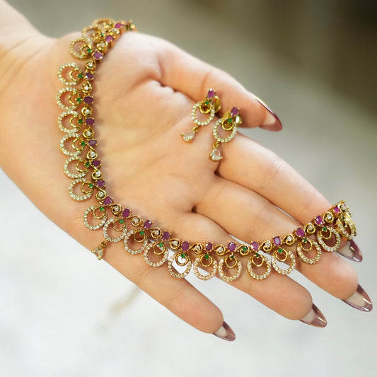 Petal Necklace Set