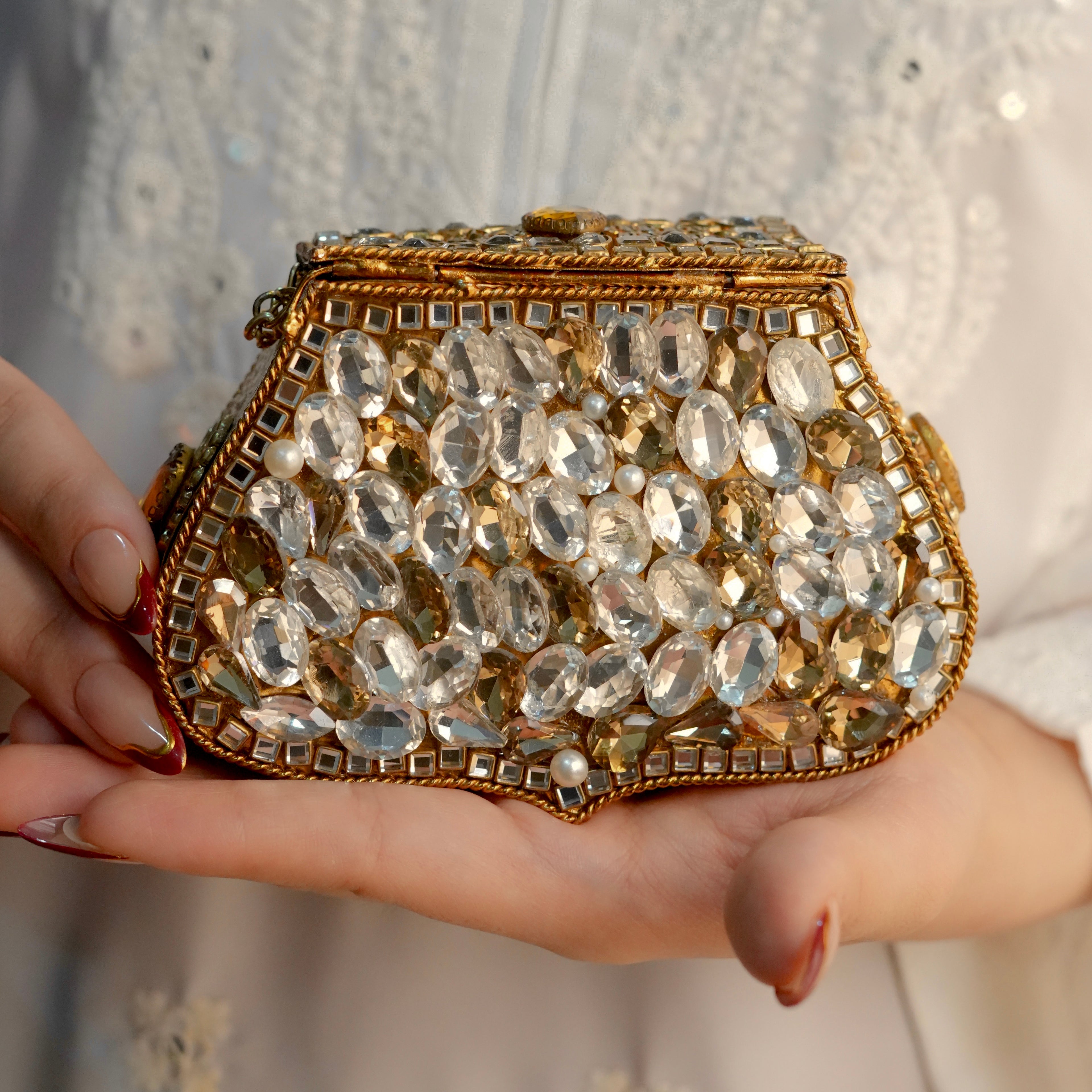 Kundan Clutch (Large Size)