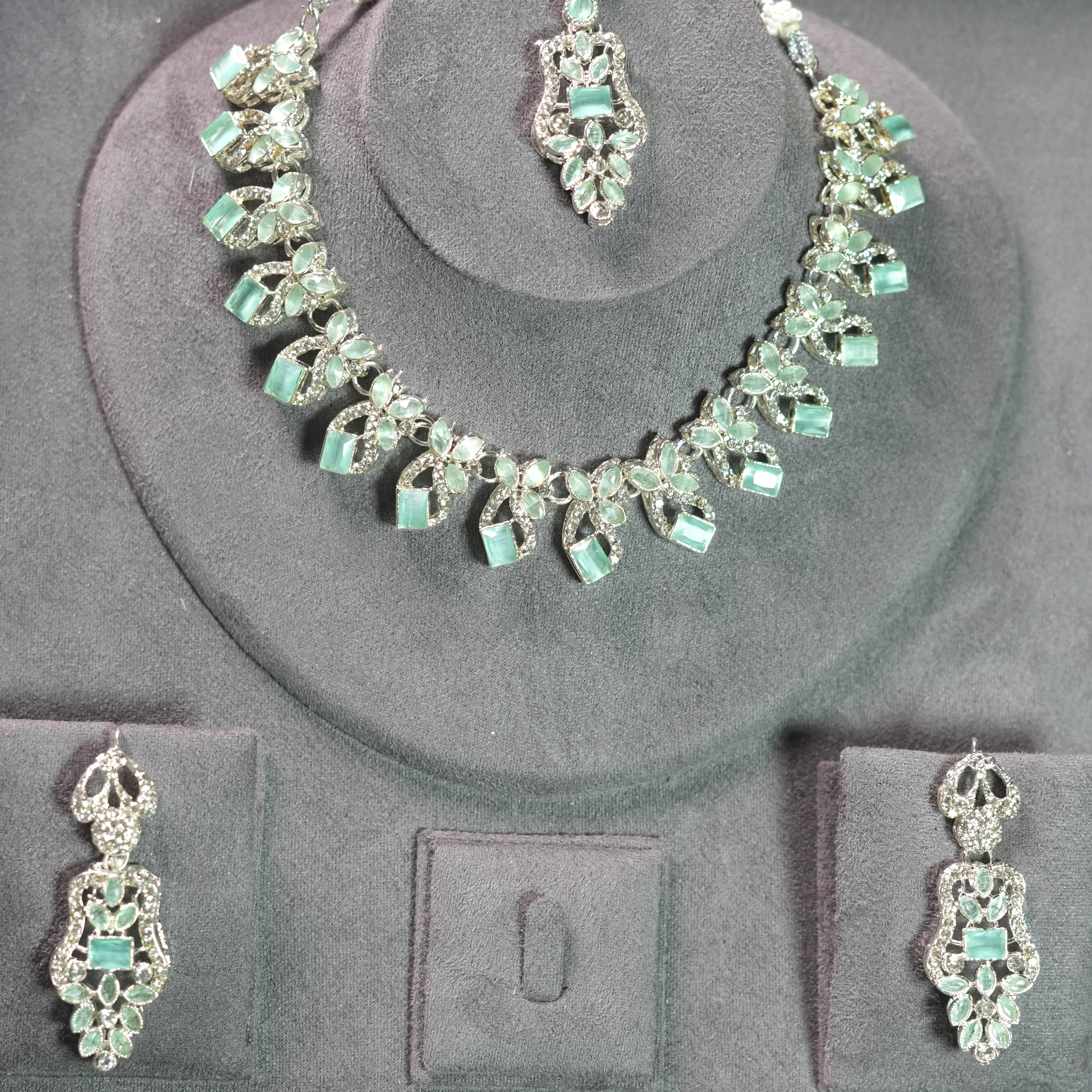 Midnight Luxé(Silver-Green)