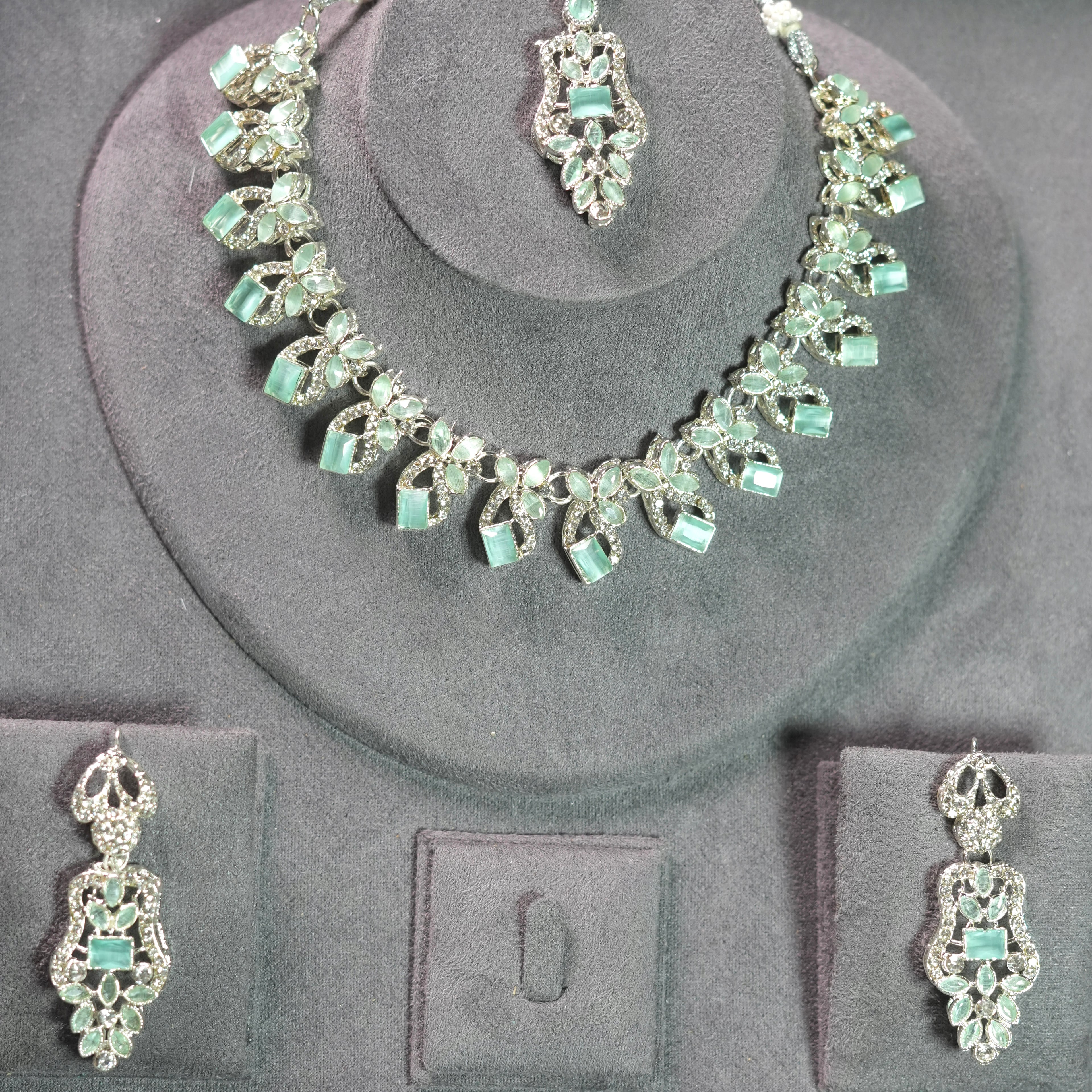 Midnight Luxé(Silver-Green)