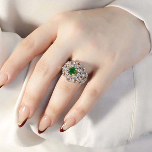 Gold-Plated Adjustable Ring
