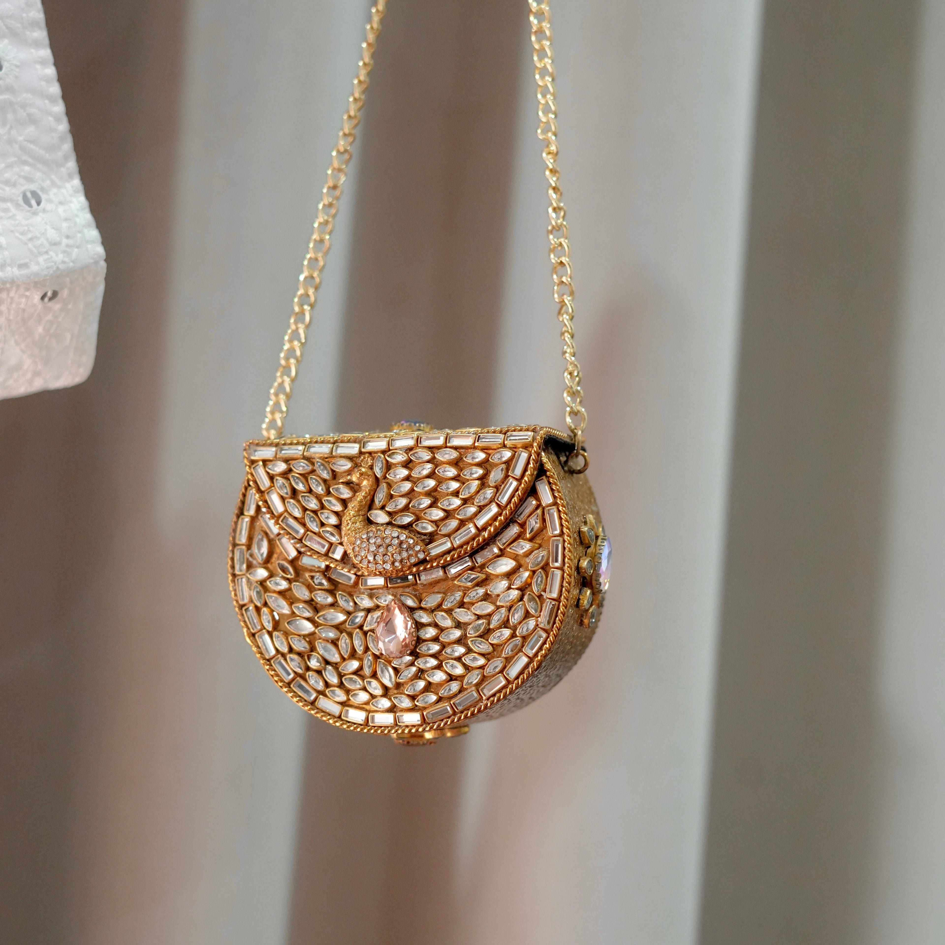 Mini Kundan Clutch