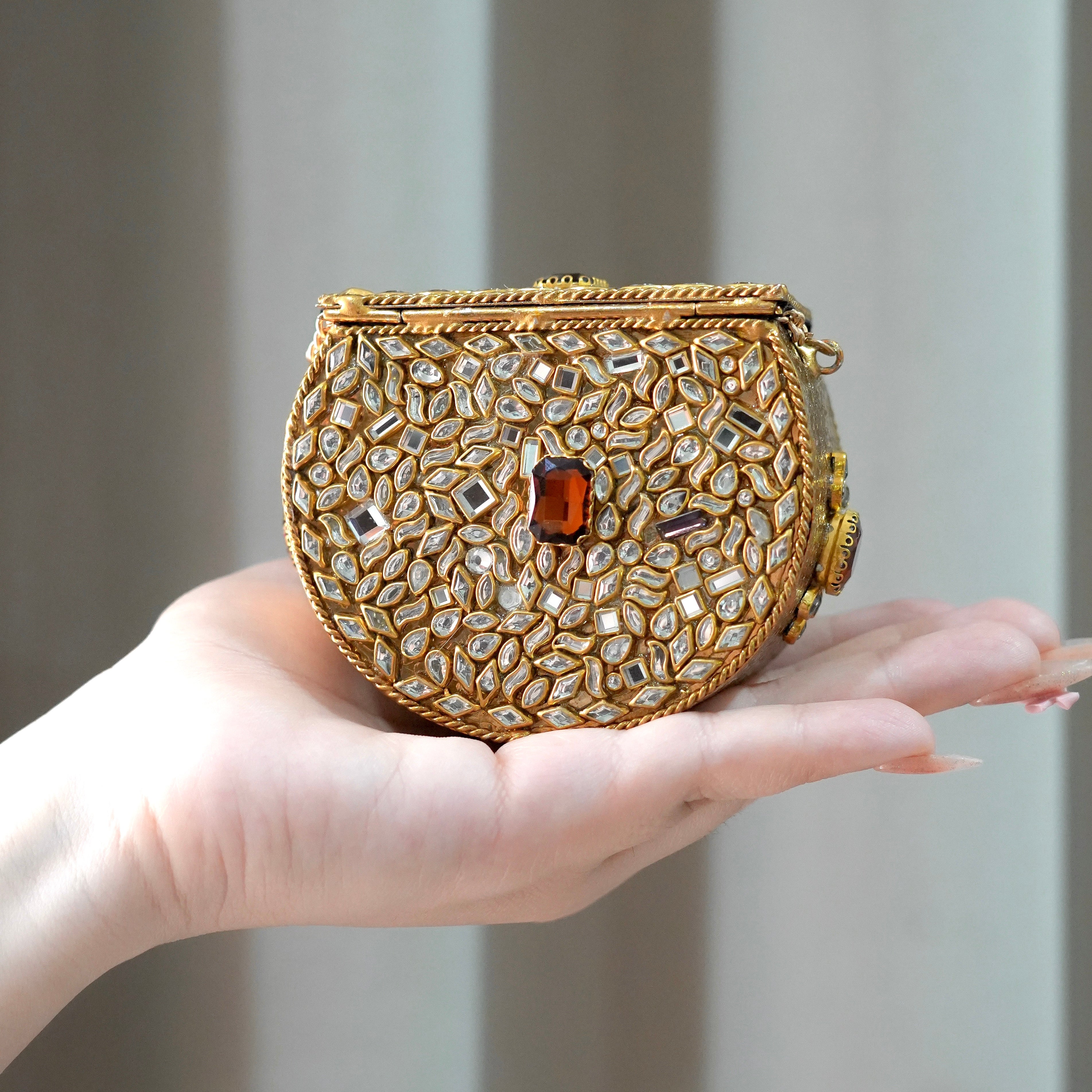 Mini Kundan Clutch