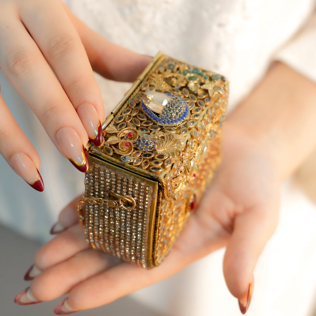 Kundan Clutch(Medium Size)