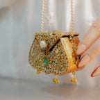 Mini Kundan Clutch