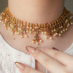 Petal Charm Necklace Set