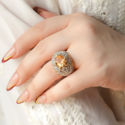 Gold Plated Bloom Ring