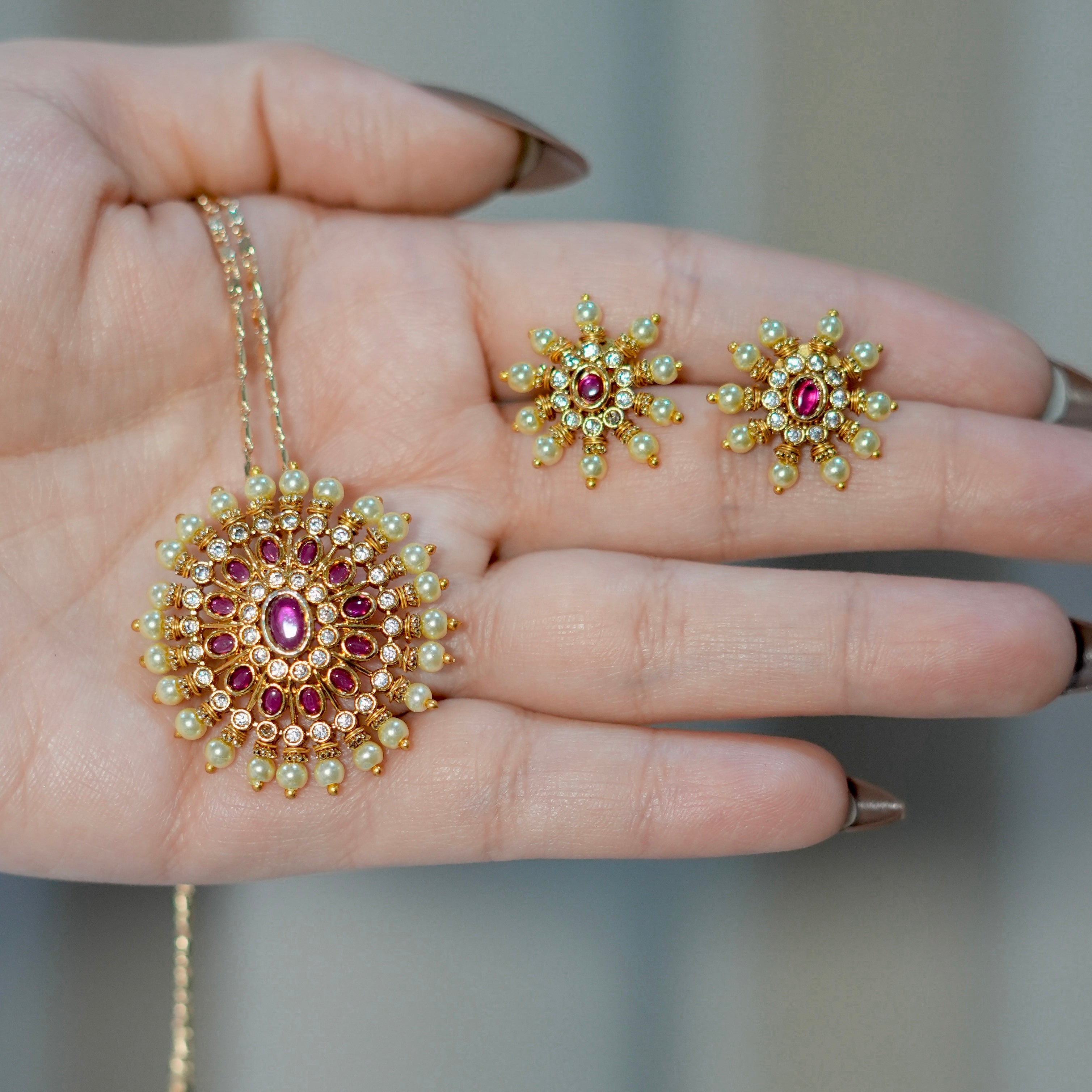 South Indian Locket Set