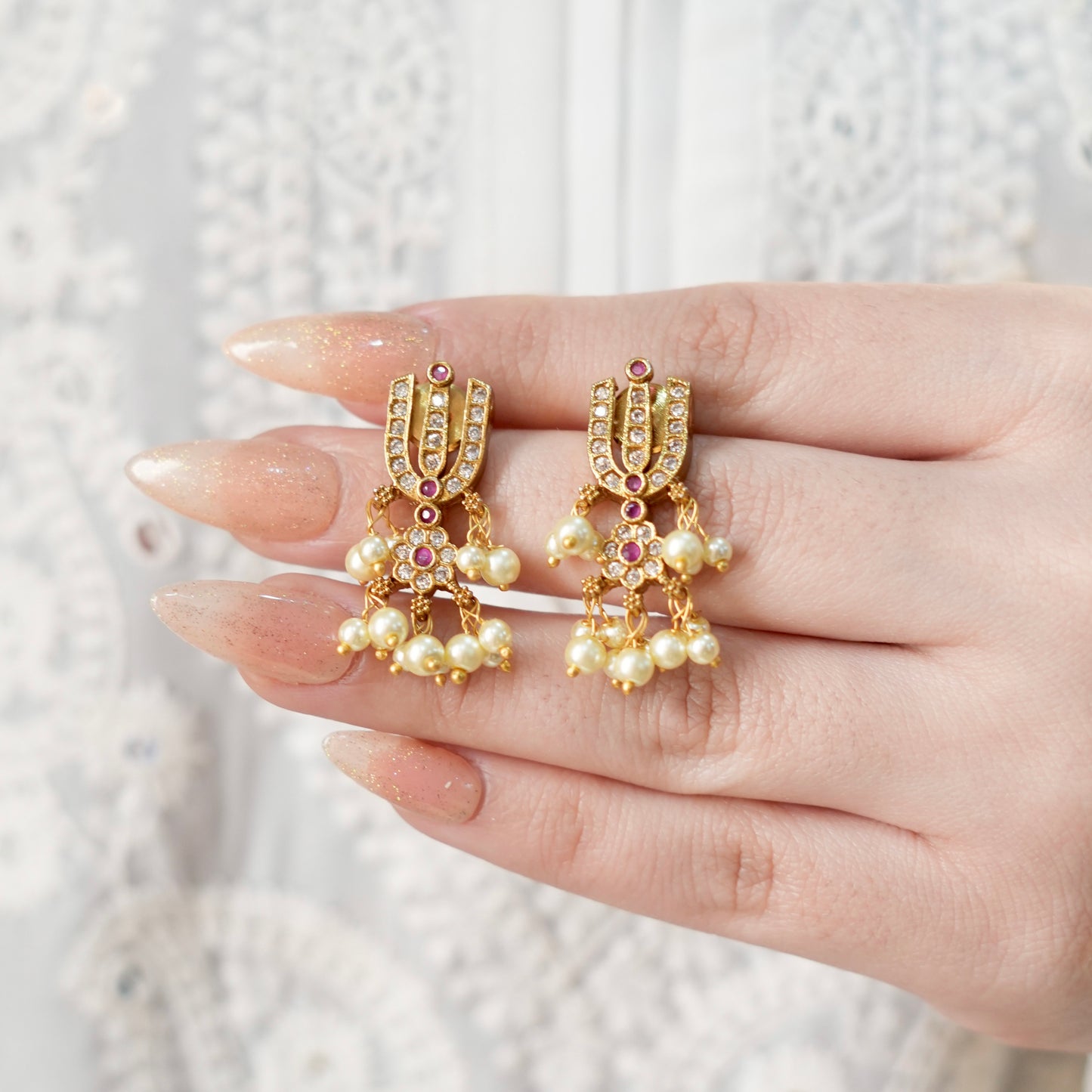 Regal Bridal Set(only Malaa Set) (Micro-Gold Plated)